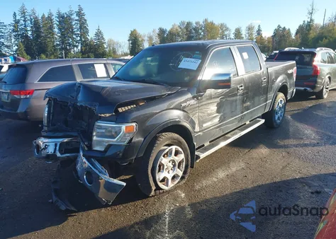 2013 Ford F-150 Lariat из США, поврежденный, VIN 1FTFW1ET4DFC60051